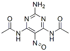 N,N'-(2-amino-5-nitrosopyrimidine-4,6-diyl)bisacetamide CAS#: 3247-56-1