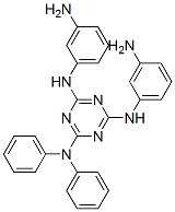 N,N'-Bis(3-aminophenyl)-N'',N''-diphenyl-1,3,5-triazine-2,4,6-triamine CAS#: 33933-66-3