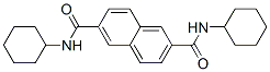 N,N'-DICYCLOHEXYL-2,6-NAPHTHALENEDICARBOXAMIDE CAS#: 153250-52-3