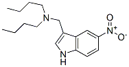 N,N-Dibutyl-5-nitro-1H-indole-3-methanamine CAS#: 3414-67-3