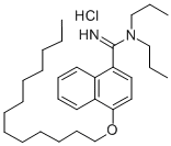 N,N-Dipropyl-4-tridecyloxynaphthamidine hydrochloride CAS#: 30798-94-8