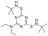 N,N'-di-tert-butyl-6-(diethylamino)-1,3,5-triazine-2,4-disulphenamide CAS#: 35302-16-0