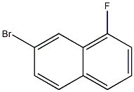 Naphthalene, 7-broMo-1-fluoro- CAS#: 319-04-0