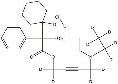 Oxybutynin-d10 Hydrochloride CAS#: 120092-65-1