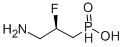P-[(2R)-3-amino-2-fluoropropyl]Phosphinic  acid CAS#: 344413-67-8