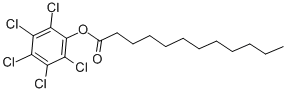 PENTACHLOROPHENOL DODECANOATE CAS#: 3772-94-9