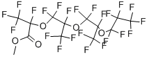 PERFLUORO-2,5,8-TRIMETHYL-3,6,9-TRIOXADODECANOIC ACID METHYL ESTER CAS#: 39187-47-8