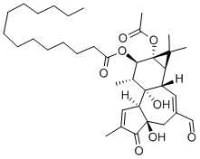 PHORBOL, 20-OXO-20-DEOXY 12-MYRISTATE 13-ACETATE, 4BETA CAS#: 30358-69-1