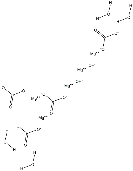 Pentamagnesium dihydroxide tetracarbonate tetrahydrate CAS#: 39409-82-0