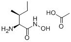 Pentanamide, 2-amino-N-hydroxy-3-methyl-, (S-(R*,R*))- CAS#: 31982-77-1