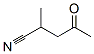 Pentanenitrile, 2-methyl-4-oxo- (9CI) CAS#: 32811-27-1