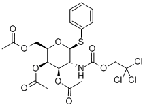 Phenyl 3,4,6-Tri-O-acetyl-2-deoxy-1-thio-2-(2,2,2-trichloroethoxyformamido)-beta-D-galactopyranoside CAS#: 278784-83-1