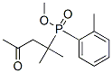 Phosphinic acid, (1,1-dimethyl-3-oxobutyl)(methylphenyl)-, methyl ester CAS#: 34590-45-9