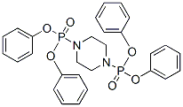 Phosphonic acid, 1,4-piperazinediylbis, tetra-phenyl ester CAS#: 34670-63-8
