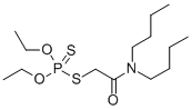 Phosphorodithioic acid, S-(2-(dibutylamino)-2-oxoethyl) O,O-diethyl es ter CAS#: 37744-60-8