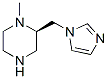 Piperazine, 2-(1H-imidazol-1-ylmethyl)-1-methyl-, (2R)- (9CI) CAS#: 278788-69-5