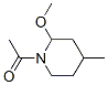 Piperidine, 1-acetyl-2-methoxy-4-methyl- (9CI) CAS#: 376653-23-5