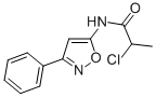 Propanamide, 2-chloro-N-(3-phenyl-5-isoxazolyl)- CAS#: 37852-61-2