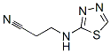 Propanenitrile, 3-(1,3,4-thiadiazol-2-ylamino)- (9CI) CAS#: 300686-01-5