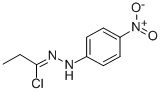 Propionyl chloride p-nitrophenylhydrazone CAS#: 39209-27-3