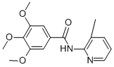 Pyridine, 3-methyl-2-(3,4,5-trimethoxybenzamido)- CAS#: 36845-03-1