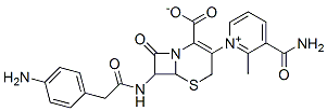 Pyridinium, 1-7-2-(p-aminophenyl)acetamido-2-carboxy-8-oxo-5-thia-1-azabicyclo4.2.0oct-2-en-3-ylmethyl-3-carbamoyl-, hydroxide, inner salt CAS#: 3367-66-6