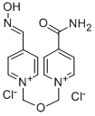 Pyridinium, 4-carbamoyl-4'-formyl-1,1'-(oxydimethylene)di-, dichloride, 4'-oxime CAS#: 34211-33-1