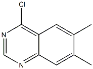 Quinazoline, 4-chloro-6,7-diMethyl- CAS#: 31867-92-2