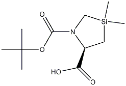 (R)-1-(tert-butoxycarbonyl)-3,3-dimethyl-1,3-azasilolidine-5-carboxylic acid CAS#: 268224-29-9