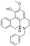 (R)-5,6,6a,7-Tetrahydro-2-methoxy-6-(phenylmethyl)-4H-dibenzo(de,g)qui nolin-1-ol CAS#: 37082-21-6