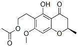 (R)-6-(2-Acetoxyethyl)-2,3-dihydro-5-hydroxy-7-methoxy-2-methyl-4H-1-benzopyran-4-one CAS#: 34288-34-1