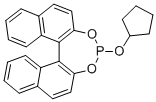 (R)-BINAPHTHYLCYCLOPENTYLPHOSPHITE CAS#: 379268-58-3