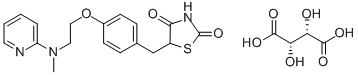 ROSIGLITAZONE D-TARTRATE CAS#: 397263-60-4