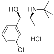 (R*,S*)-2-(T-BUTYLAMINO)1-(3-CHLOROPHENYL) PROPANOL CAS#: 292055-72-2