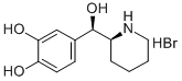 (R*,S*)-4-(hydroxypiperidin-2-ylmethyl)pyrocatechol hydrobromide CAS#: 31842-61-2