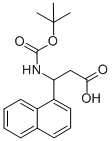 (R,S)-BOC-3-AMINO-3-(1-NAPHTHYL)-PROPIONIC ACID CAS#: 268209-95-6