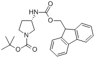 (S)-(+)-N-BOC-3-N-FMOC-AMINOPYRROLIDINE& CAS#: 307531-88-0