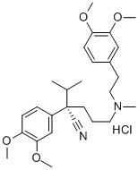 S(-)-VERAPAMIL CAS#: 36622-28-3