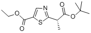 (S)-ethyl 2-(1-(tert-butoxycarbonyl)ethyl)thiazole-5-carboxylate CAS#: 268553-45-3