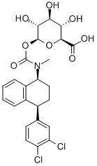 Sertraline Carbamoyl Glucuronide CAS#: 119733-44-7