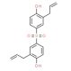 Structure of Bis(3-allyl-4-hydroxyphenyl)sulfone CAS# 41481-66-7