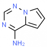 Structure of Pyrrolo[1,2-f][1,2,4]triazin-4-amine CAS 159326-68-8