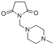 Succinimide, N-(4-methyl-1-piperazinylmethyl)- CAS#: 38221-40-8