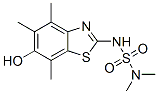 Sulfamide, N-(6-hydroxy-4,5,7-trimethyl-2-benzothiazolyl)-N,N-dimethyl- CAS#: 120164-84-3