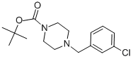 TERT-BUTYL 4-(3-CHLOROBENZYL)PIPERAZINE-1-CARBOXYLATE CAS#: 305860-09-7