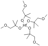 TETRAKIS(1-METHOXY-2-METHYL-2-PROPOXY)HAFNIUM CAS#: 309915-48-8