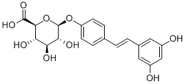 TRANS-RESVERATROL 4'-O-BETA-D-GLUCURONIDE CAS#: 38963-95-0