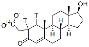 Testosterone-1,2-t2, acetate-1-14C CAS#: 3268-78-8