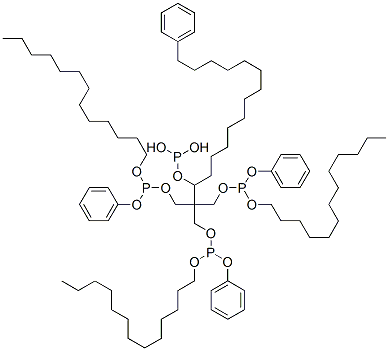 Tetrakis[O-(phenyltridecylphosphito)methyl]methane CAS#: 37984-67-1