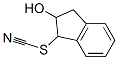 Thiocyanic acid, 2,3-dihydro-2-hydroxy-1H-inden-1-yl ester (9CI) CAS#: 379668-80-1
